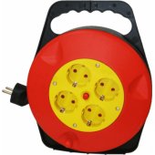 PDU 4-Way 10m Red