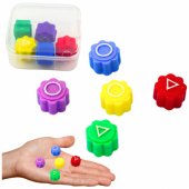 Dice For Playing Gonggi Hacele Squid Games Arcade Game Case 5pcs A