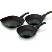 Berlinger Haus frying pan set Emerald Titanium 3pcs.