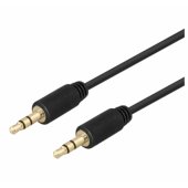 Audio cable 3.5mm - 3.5mm 2m black