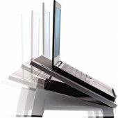 Laptop Riser Office Suites Black/ Silver