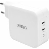 PD6008 GaN 2xUSB Type-C 100W White