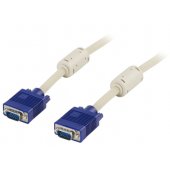 Monitor cable VGA M/ M 1.8m grey/ blue