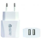 SC230242 2xUSB-A 2.1A White