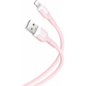 NB212 USB to Lightning 1,0 m 2,1A Pink