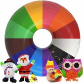 3D printing pen abs filament with 10 colors 1.75 mm / 5m FUS3DFIL