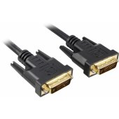 Cable DVI-D to DVI-D (18+1) 5 m Black