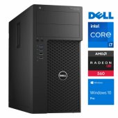 Precision 3620 Tower i7-7700 16GB 256SSD RX560 4GB Win10Pro ReNew
