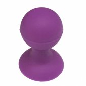Phone holder with a round head purple