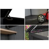 Signature 2020L Deco Horizontal Shed Walnut