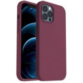 "Soft Silicone Case iPhone 13 Pro" Burgundy