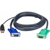 2L-5203U USB KVM Cable with 3 in 1 SPHD 3m
