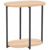 HANNES 52x35x54cm Rustic / Black Melamine
