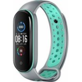 Design Xiaomi Mi Band 7/ 6/ 5 Grey-Green