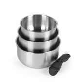 RH04034 Stainless Steel 4-Piece Smart Clip Sauc