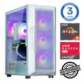Ryzen 5 5500 32GB 1TB SSD M.2 NVME RX580 8GB no-OS White