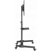 Mobile TV Mount Stand with Shelf