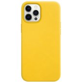 "Eco Leather Case iPhone 12 / 12 Pro" Yellow