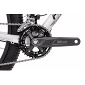 Torrent 50-29 29x19" (L) Gloss Silver/ Black