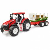 ROADMAX Tractor with Forwarding Trailer and 3 tree trunks