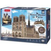 Cubicfun 3D Puzzle Notre Dame Cathedral 293 pieces