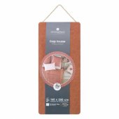 Bedsheet Linah Terracotta 160 x 200 cm