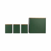 BW12900G Toronto 4-Piece Countertop Set, Green