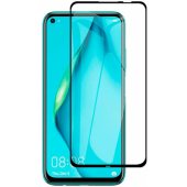 "5D Full Glue Tempered Glass Huawei P40 Lite" Black