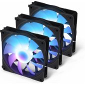 Luna UF120 ARGB PWM 120 mm Case Fan UF-B-3PACK