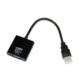 Adapter HDMI to VGA Black IAHV01