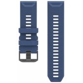 26mm Navy Silicone Band