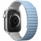 Revix Reversible Silicone Strap Apple Watch 44/ 45/ 49mm Blue/ White
