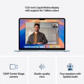 MacBook Air 13,6 Retina M4 16GB 512GB SSD EN Sky Blue MC6U4ZE/ A