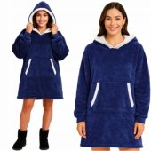 Hoodie Blanket Blue 26147