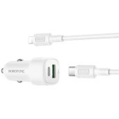 BZ34B Cloud QC 3.0 PD 3 Cable Lightning White