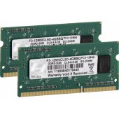 Standard 2x2GB DDR3 1600MHZ SO-DIMM F3-12800CL9D-4GBSQ