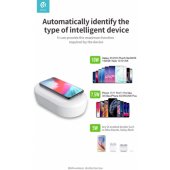 Wireless Charging Disinfection Box White