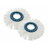 Clean Twist Disc Microfibre Mop Heads (2pcs)