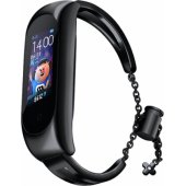 Metal Strap Xiaomi Mi Band 3 / 4 / 5 / 6 Black