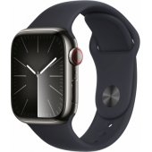 Watch Series 9 Cellular 41mm Graphite Stainless/ Midnight Band S/ M