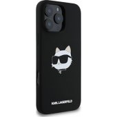 "Liquid Silicone Choupette Head MagSafe iPhone 16 Pro Max" Black