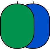 Foldable photo background blue and green 150×200 cm