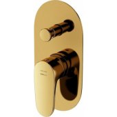Cersanit Inverto bathtub mixer concealed gold (S951-285)