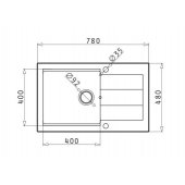 SPARTA PLUS LUX (78x48) 1B 1D black matte
