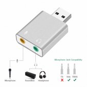 RO-SOUNDCARD7.1-SI Silver