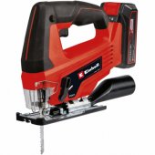 Cordless jigsaw TC-JS 18 Li (red/ black, Li-ion battery 2.5Ah,