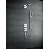 Raindance Select E Shower Set 120 3jet 90cm and Soap Dish Chrome/ White