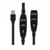Extension cable Prime USB 3.0 10m Black