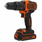 Black&Decker BDCHD18KB - black / orange - case, 2x Li-Ion battery 1.5A
