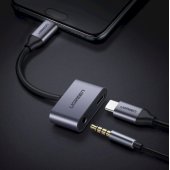 50596 1.5A USB-C to USB-C/ 3,5 mm audio jack